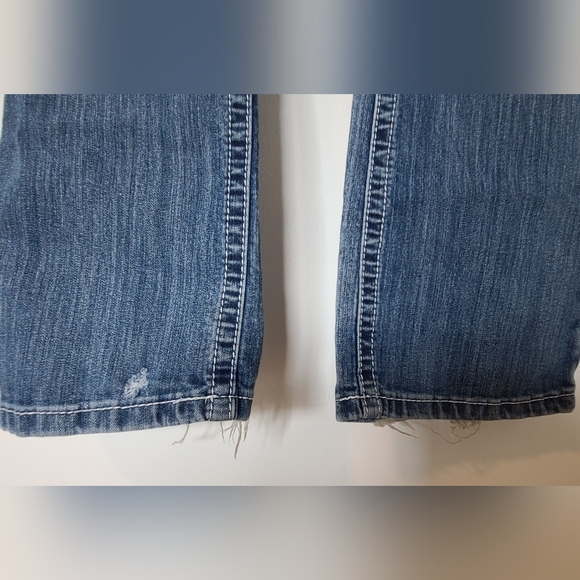 Maurices size 14 long Straight leg distressed jeans - Picture 11 of 11